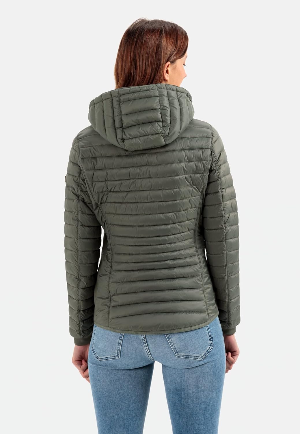 Camel Active Womenswear Damen 3309706R48 Jacke, 36 Khaki, 36 Khaki