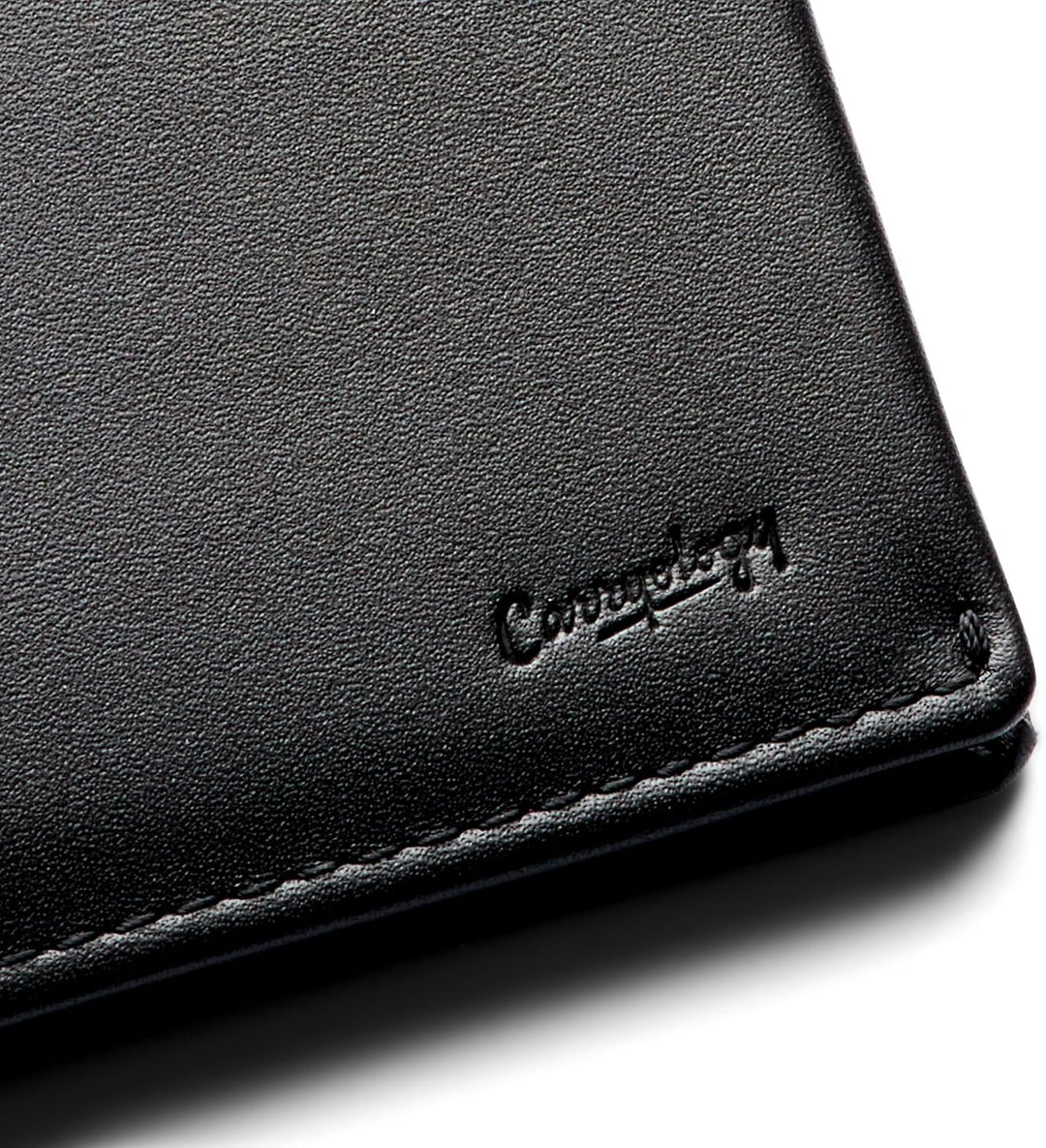 Bellroy Slim Sleeve – kleine, dünne Lederbörse (max. 12 Karten Plus Scheine) Blackash, Blackash