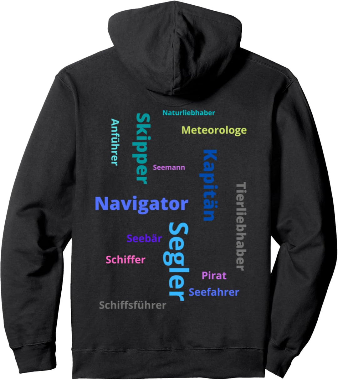 Kapitän-Skipper-Segler...Schiffsführer Seebär Meteorologe Pullover Hoodie
