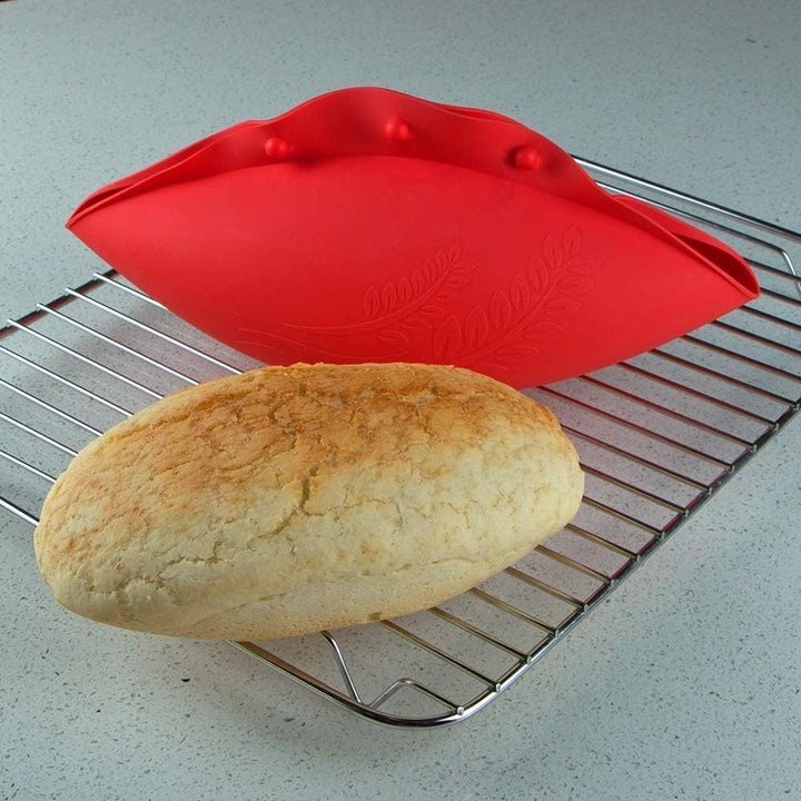 webake Brotbackform Rund Silikon Kastenform Brot Backform für Hausgemachtes Brot, Hackbraten, Quiche