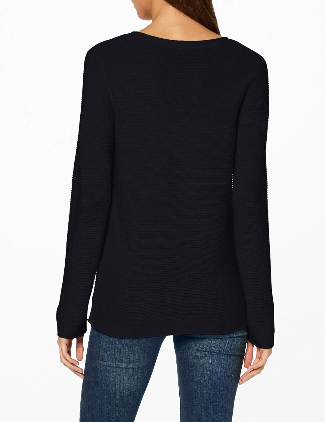 TOM TAILOR Damen Basic Strickpullover aus Bio-Baumwolle XXL 10668 - Sky Captain Blue, XXL 10668 - Sk