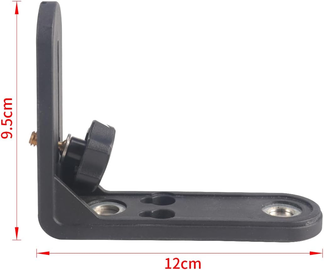 Laser Level L-Shape Halterung, Magnetische Halterung, 1/4 Zoll Laser Level Adapter für Universalnive