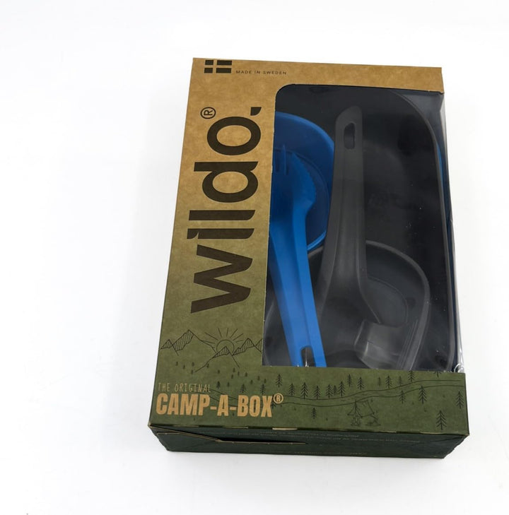 Wildo Unisex Geschirrset Camp-A-Box-Duo-Light blau, blau