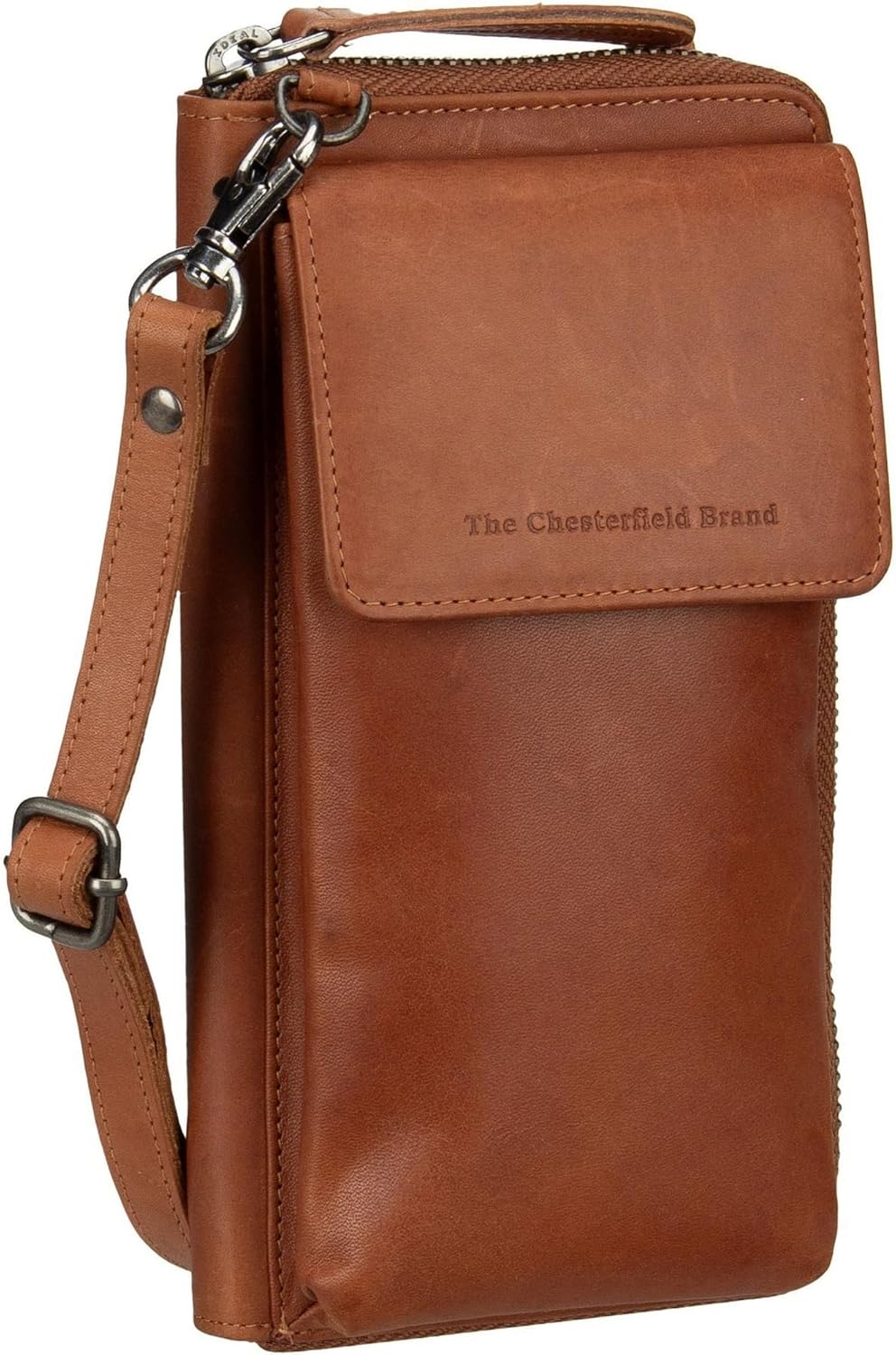 The Chesterfield Brand Wax Pull Up Malaga Handytasche Leder 10 cm