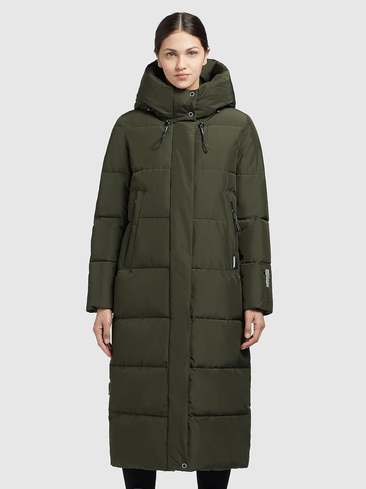 Khujo Damen Steppmantel Soulani 2 L Deep Green, L Deep Green