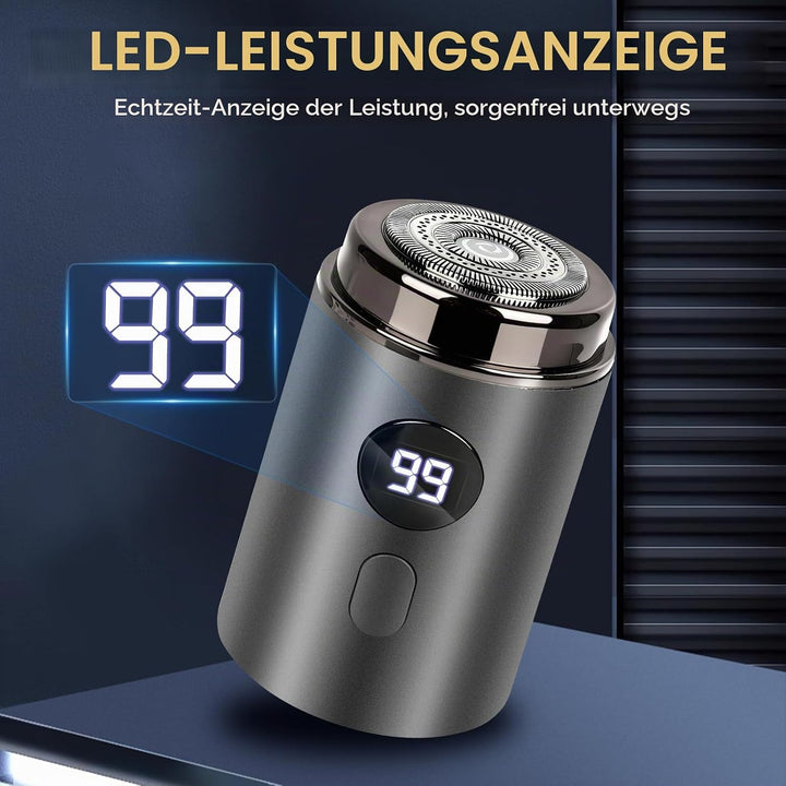 Elektrorasierer Herren, 2 in 1 Tragbarer Elektrischer Mini-Rasierer, Sopami Mini Shaver, Wasserdicht