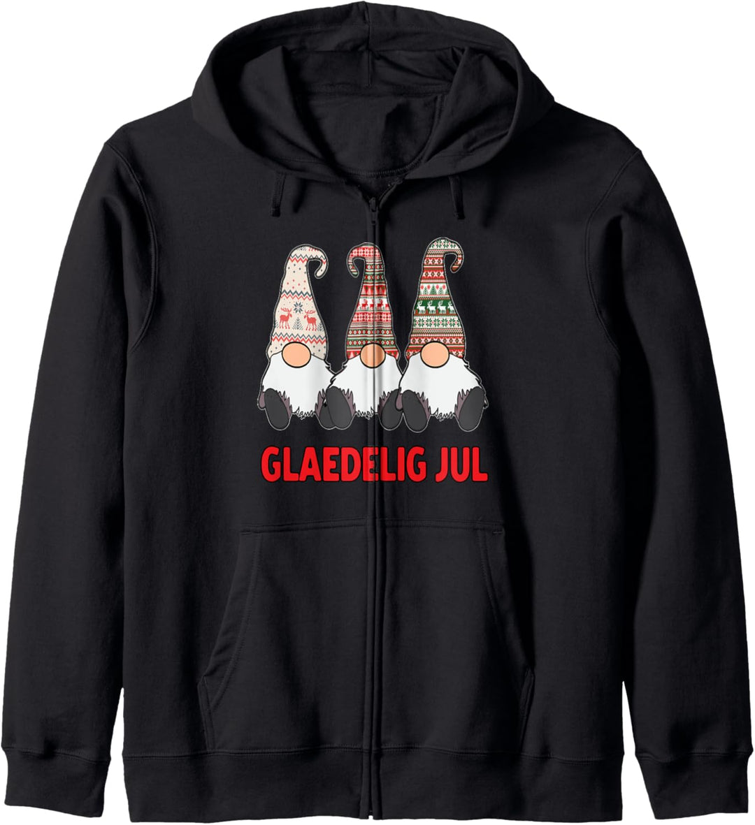 Dänische Weihnachten Jul Nordische Zwerge Tomte Nisse Kapuzenjacke