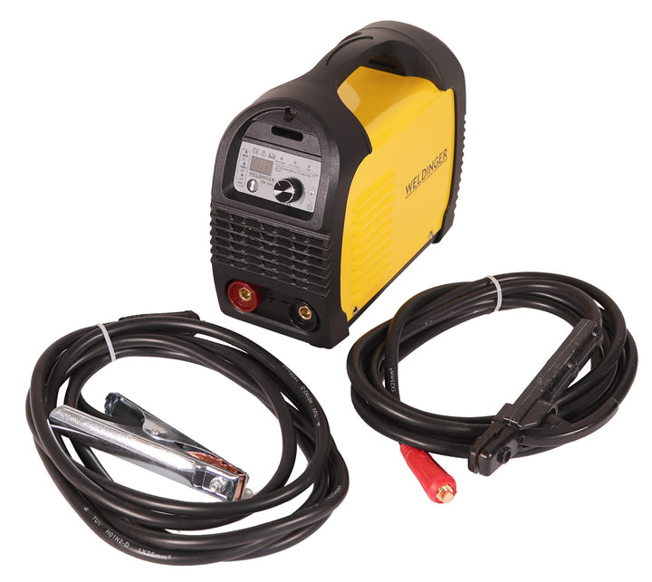 WELDINGER MMA-Elektroden-Schweissinverter EW 181c eco auch Lift WIG Hot Start Arc Force regelbar 5 J