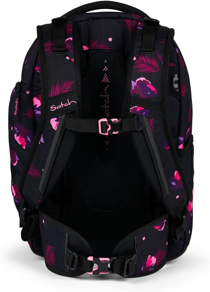 Satch Match Schulrucksack Set 3tlg. (Mystic Nights) inkl. Schlamperbox und Sporttasche, Mystic Night