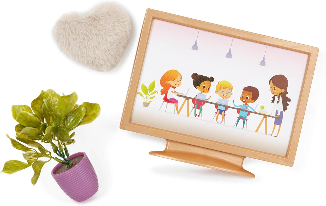 Our Generation – OG Lovely Wohnzimmerset – Puppenhausmöbel – Couch, Teppich & TV-Gerät – 46 cm Puppe