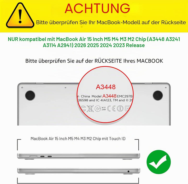 Fintie Hülle Kompatibel mit MacBook Pro 14 Zoll M5 M4 M3 M2 M1 Pro/Max (2025-2021) A3434 A3112 A3401