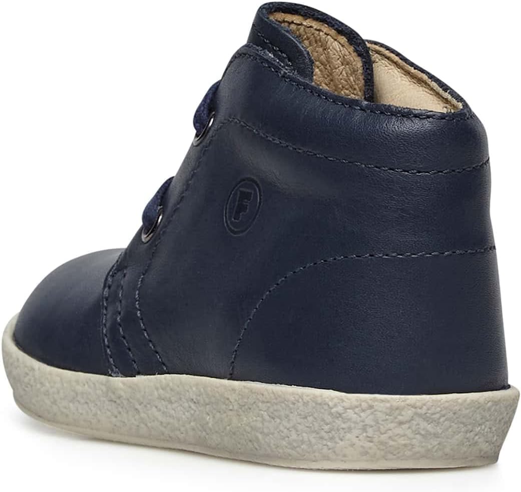 Falcotto Schnürschuhe aus gebürstetem Nappaleder 19 EU Blau Navy F Do Osso 1c50, 19 EU Blau Navy F D
