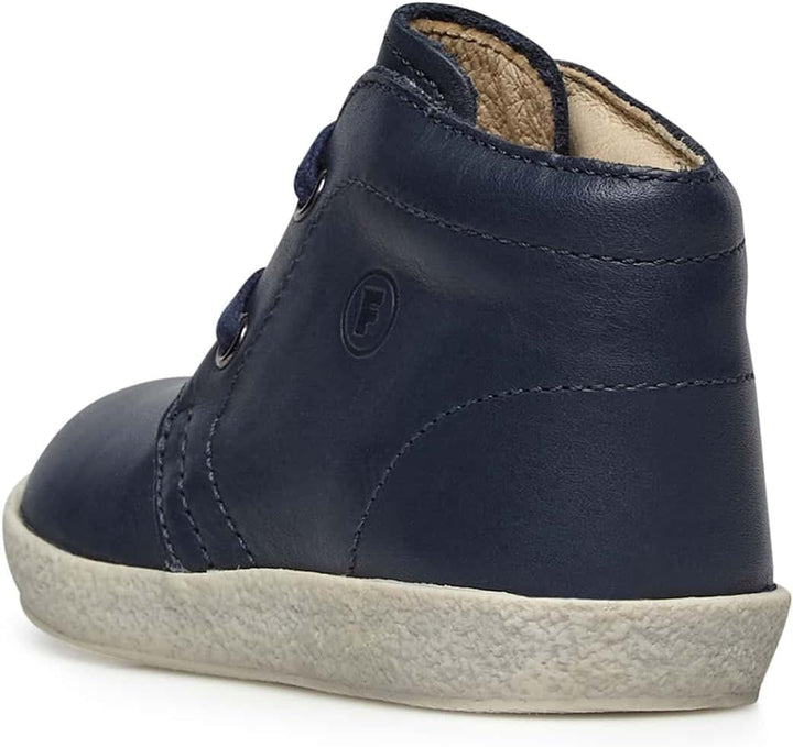 Falcotto Schnürschuhe aus gebürstetem Nappaleder 19 EU Blau Navy F Do Osso 1c50, 19 EU Blau Navy F D