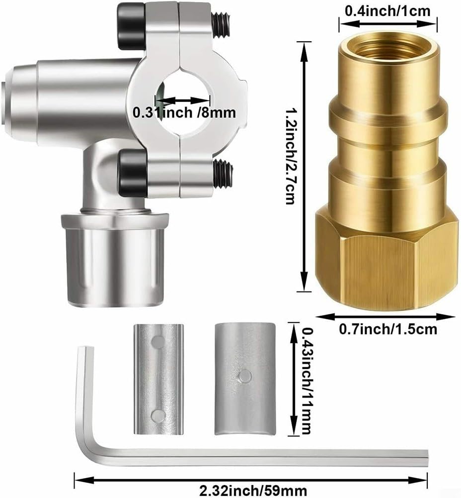Bullet Piercing Tap Valve Kit, BPV31 Piercing Tap Valve Kits, kühlschrank zapfventil Bullet Through