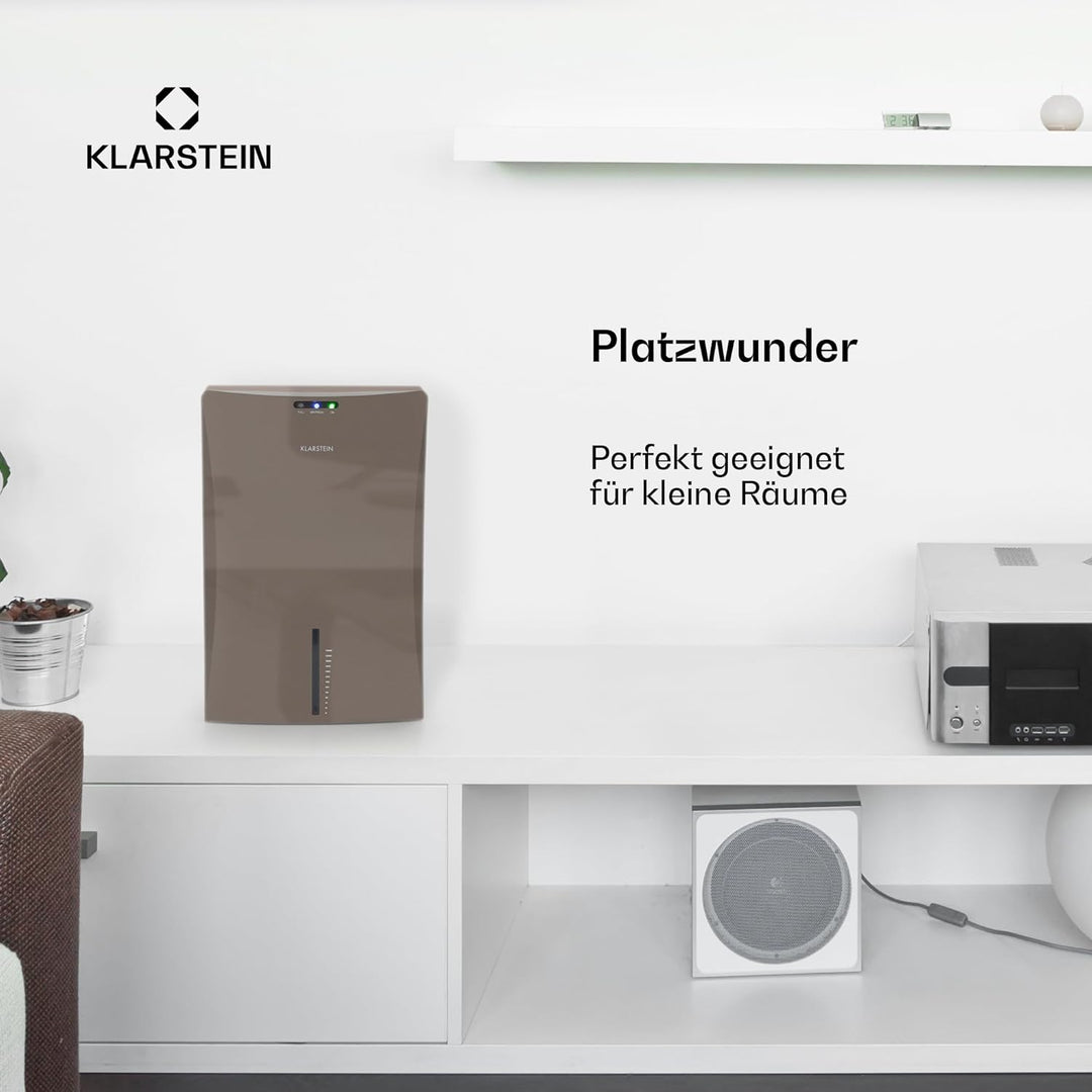 Klarstein Drybest 2000 2G Luftentfeuchter - 700 ml/Tag Raumentfeuchter, Dehumidifier mit 70 W Leistu