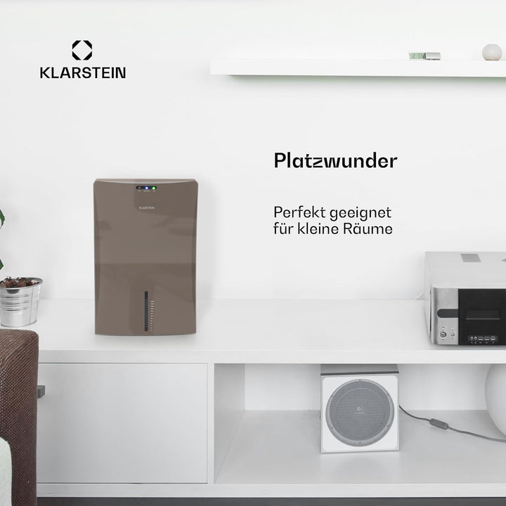 Klarstein Drybest 2000 2G Luftentfeuchter - 700 ml/Tag Raumentfeuchter, Dehumidifier mit 70 W Leistu