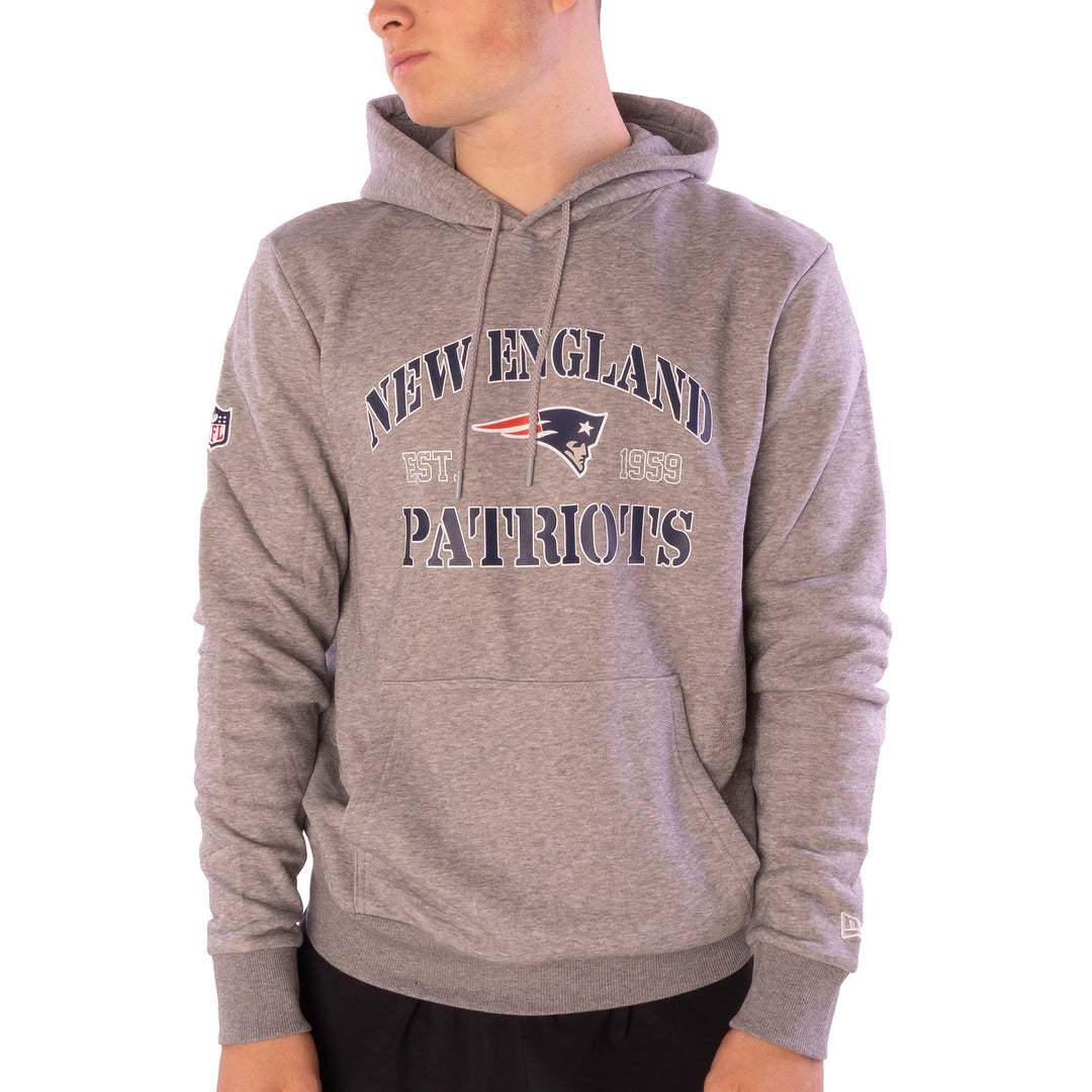 New Era Tampa Bay Buccaneers Hoodie Herren Kapuzenpullover New England Patriots Light/Grey S, New En