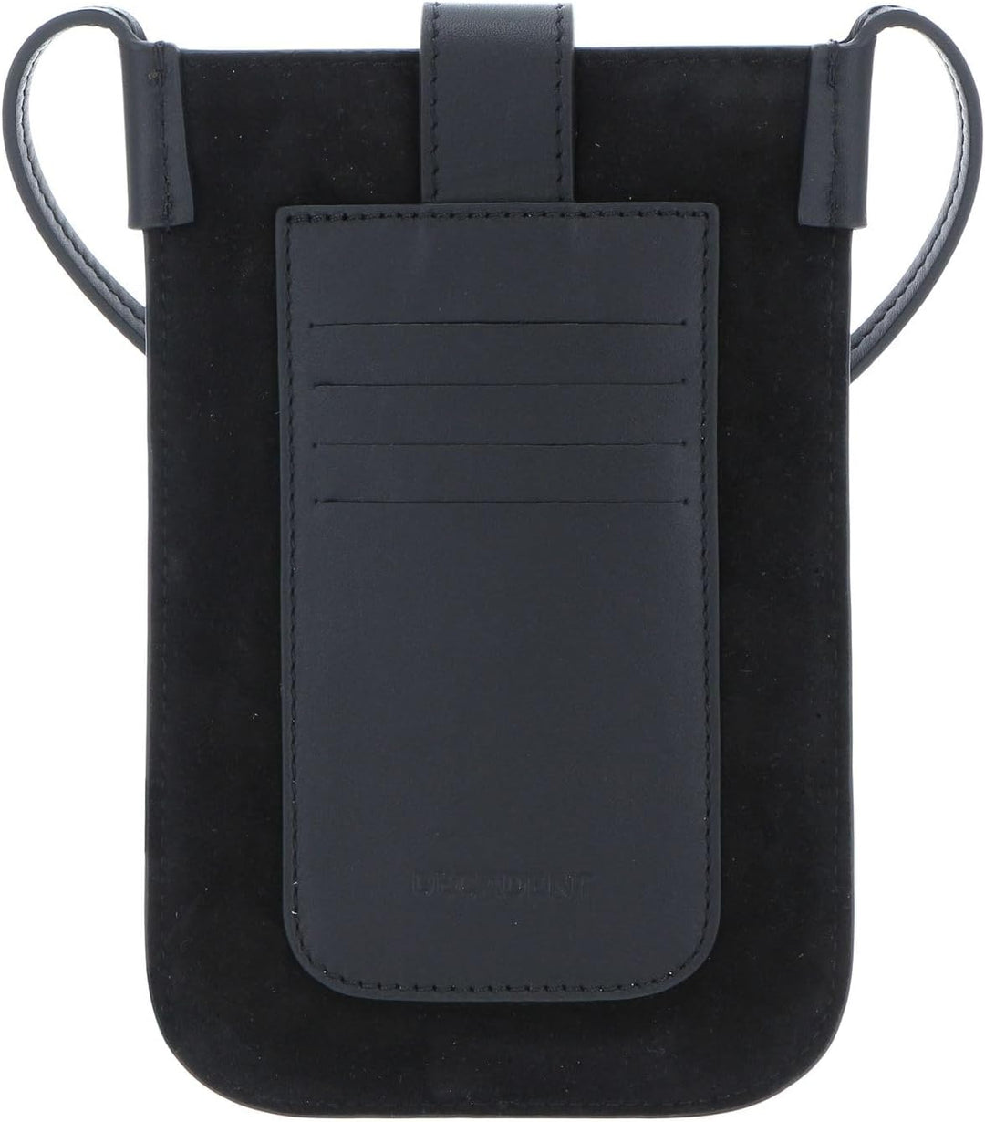 DECADENT Fiona Mobile Bag Suede Black