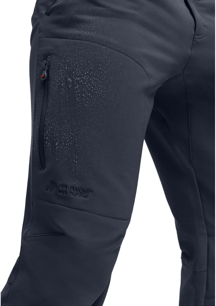 Maier Sports Herrmann, Herren Wanderhose, Wasserabweisende Outdoorhose für Trekking und Hiking, PFC-