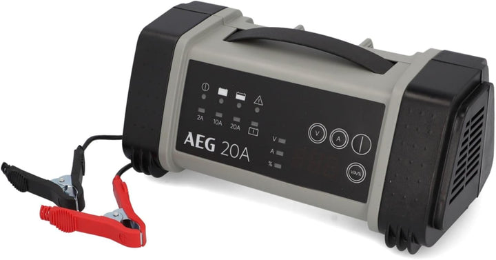 AEG 97025 Mikroprozessor Batterie Ladegerät LT 20 Ampere für 12/24 V, 9-stufig, Power-Supply, automa