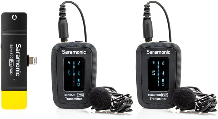 Saramonic kabellos für iOS Lightning-Geräte. BLINK500PROB4