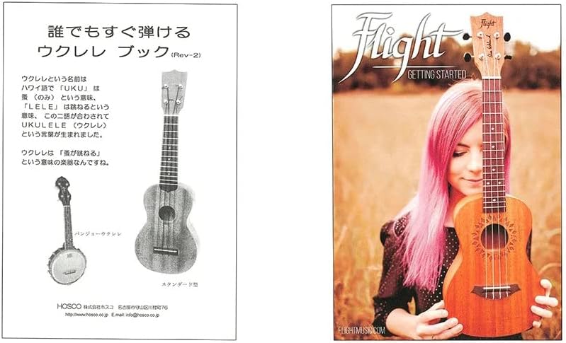 Flight TUS35 ABS Reise-Ukulele, Dunkelblau