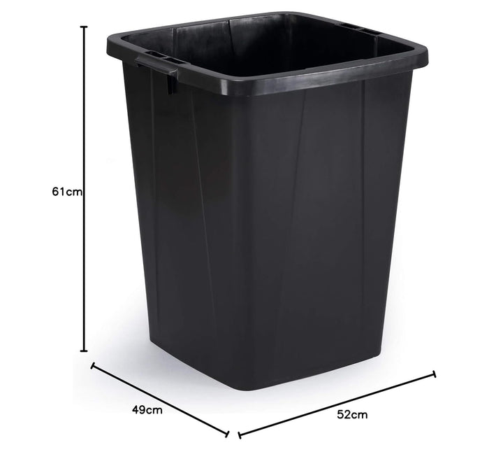 DURABLE Abfallbehälter DURABIN® ECO 90L quadratisch