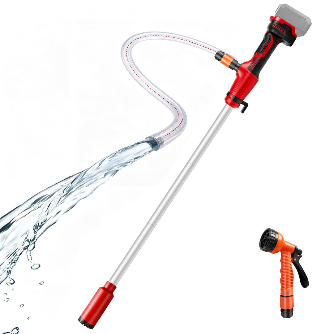 Akku-Regenfasspumpe 50 l/min für Milwaukee 18V-Akku (ohne Batterie)