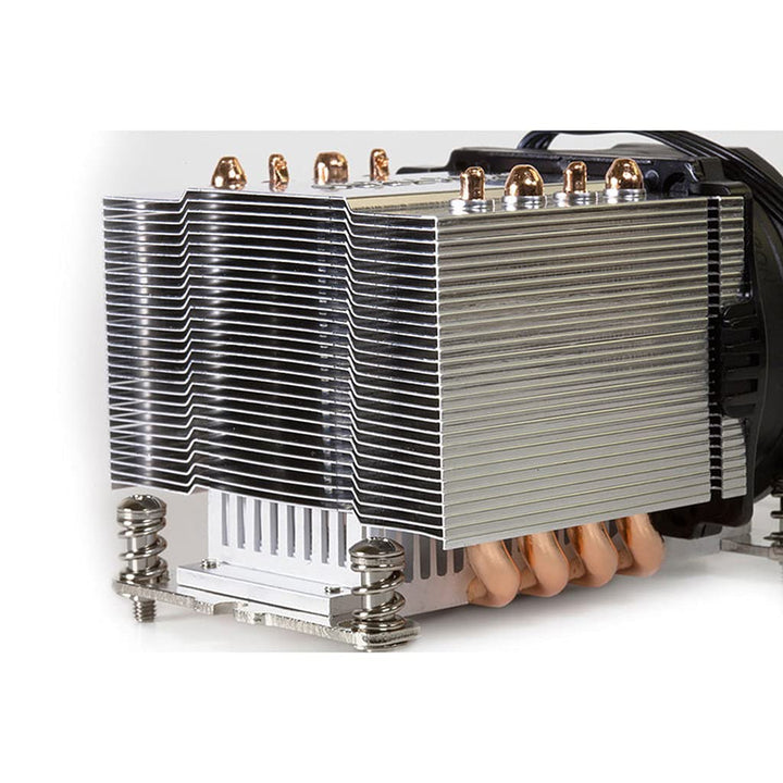 Inter-Tech A-24 hochwertiger CPU-Kühler für Prozessor AMD Socket AM4, AMD A, Durchmesser 6cm, 1500 U