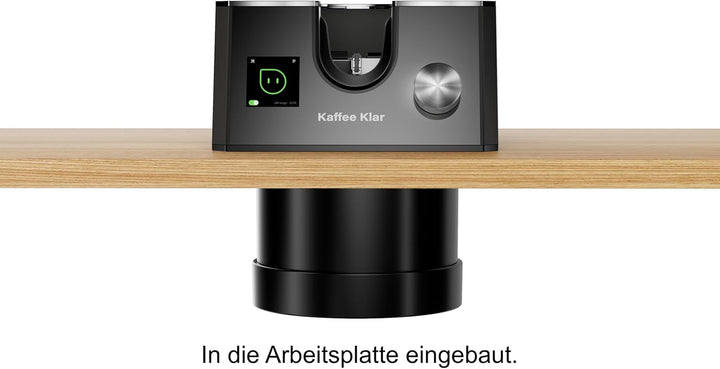 Automatischer Siebträgerreiniger T1, Hauptgerät mit Zubehör, inkl. Reinigungsköpfe und Installations