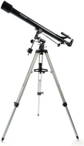 Celestron 21043 PowerSeeker 60EQ Refraktor , grau, PowerSeeker 60EQ Refraktor