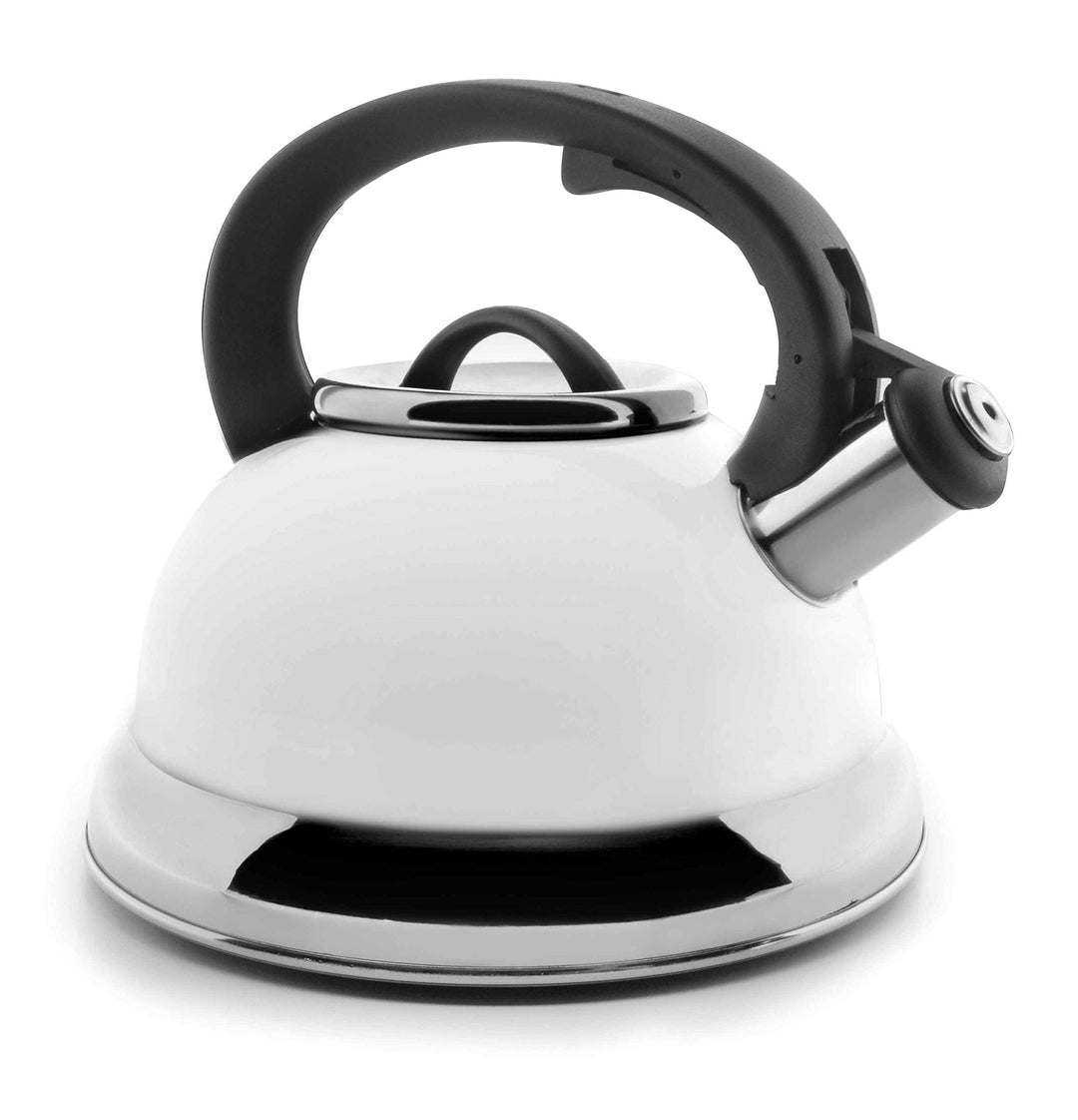 LACOR 68643 Flötenwasserkessel, 2,5 l, Weiss
