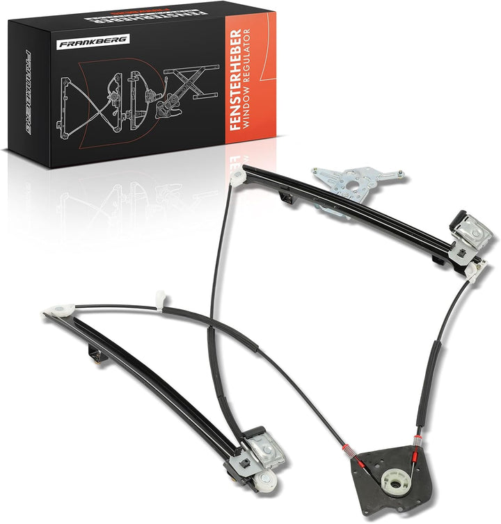 Frankberg Elektrisch Fensterheber Ohne Motor 2/3-Türig Vorne Rechts Kompatibel mit Lupo 6X1 6E1 Schr