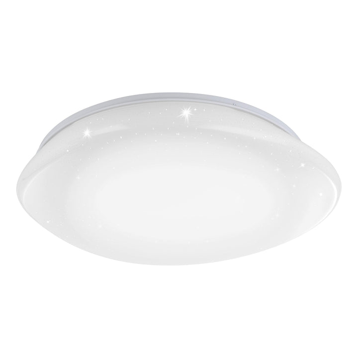 EGLO LED Deckenlampe Sileras, 1 flammige Deckenleuchte mit Sternenhimmel-Effekt, Material: Stahl und