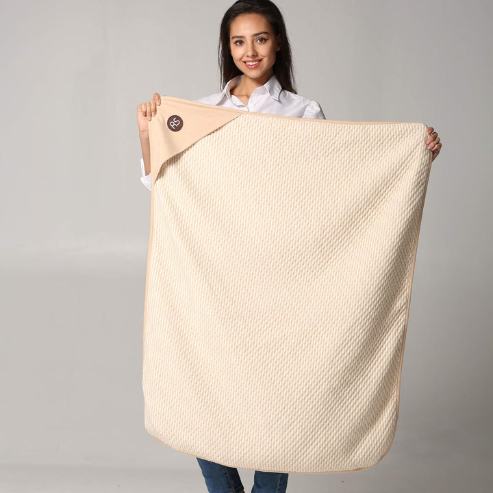 Radia Smart Grosse schützende Babydecke für Bauchschwangerschaft, organisch, 5G-Anti-Strahlung, EMF-