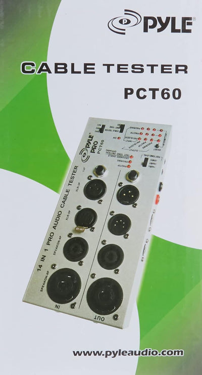 Pyle 13-in-1 Audio Kabeltester, PCT60