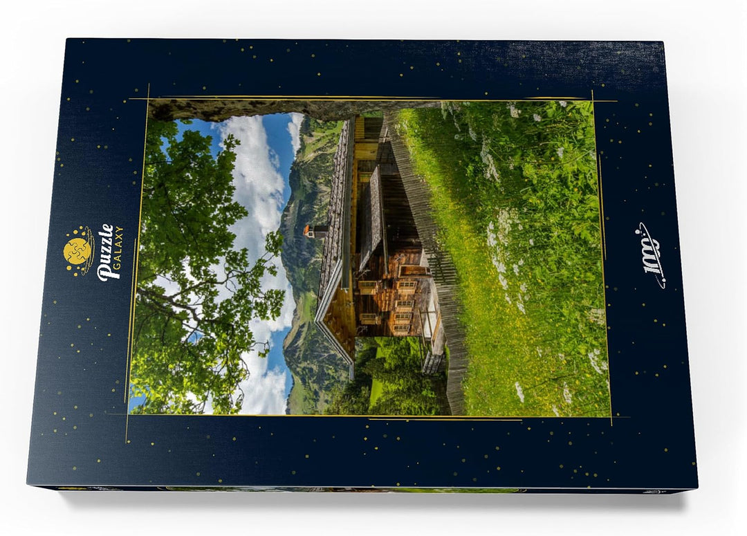 Bergbauernhof in Gerstruben bei Oberstdorf - Premium 1000 Teile Puzzle - MyPuzzle Sonderkollektion v