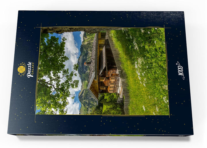 Bergbauernhof in Gerstruben bei Oberstdorf - Premium 1000 Teile Puzzle - MyPuzzle Sonderkollektion v