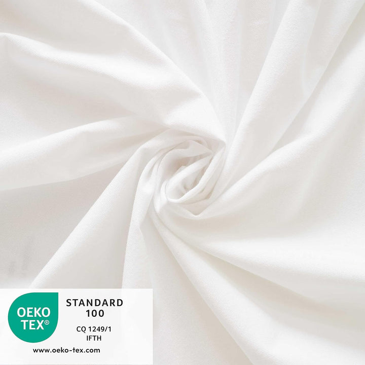 Babysom - Baby Matratzenschoner « 2 in 1 » - 60x120 cm - Spannbetttuch + wasserdichte Matratzenaufla