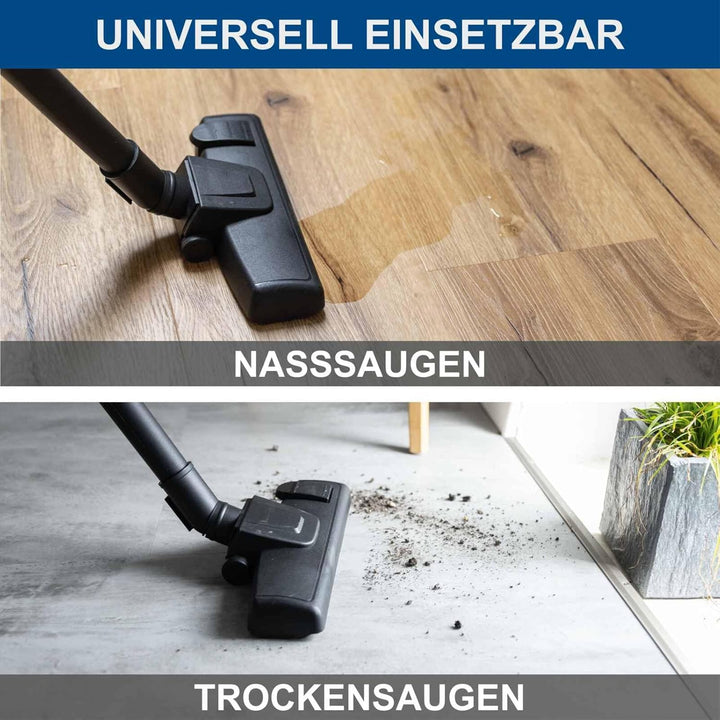 Scheppach Akku Nass-Trockensauger C-NTS15-X | Saugleistung 10kPa | Behältervolumen 12L | Schlauch 1,