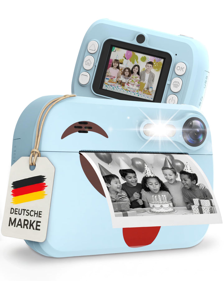 Kinderkamera Sofortbildkamera Kinder Digitalkamera Sofortdruck - Kamera für Kinder mit Fotos drucken
