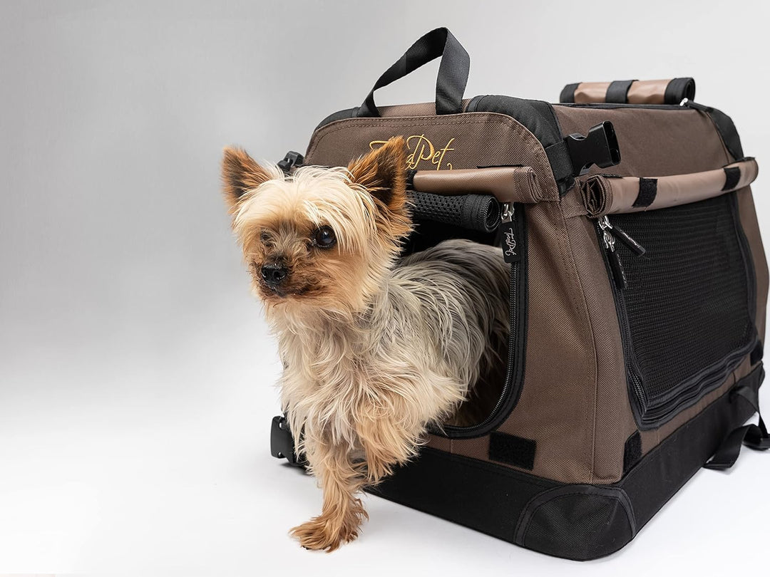 TrendPet TPX50-Pro - Leichte, Faltbare Hundebox mit Aluminium Rahmen L 50 x B 35 x H 35 cm, L 50 x B