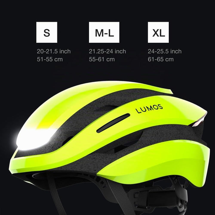 Lumos Ultra Smart-Helm | Fahrradhelm | Vorder- und Rücklicht (LED) | Blinker | Bremslichter | Blueto