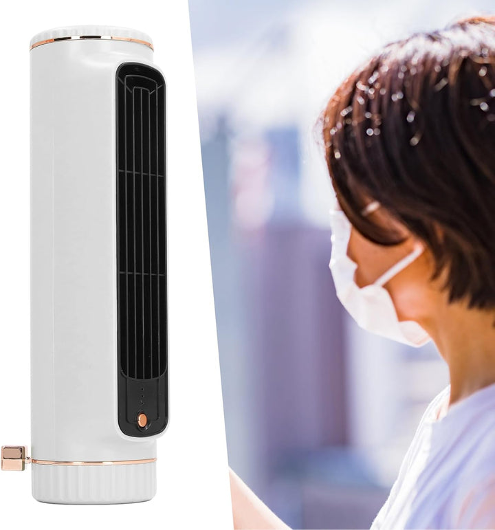 Yunir Turmventilator, Turmventilator für Schlafzimmer mit 3 Geschwindigkeiten, Leise, Tischventilato