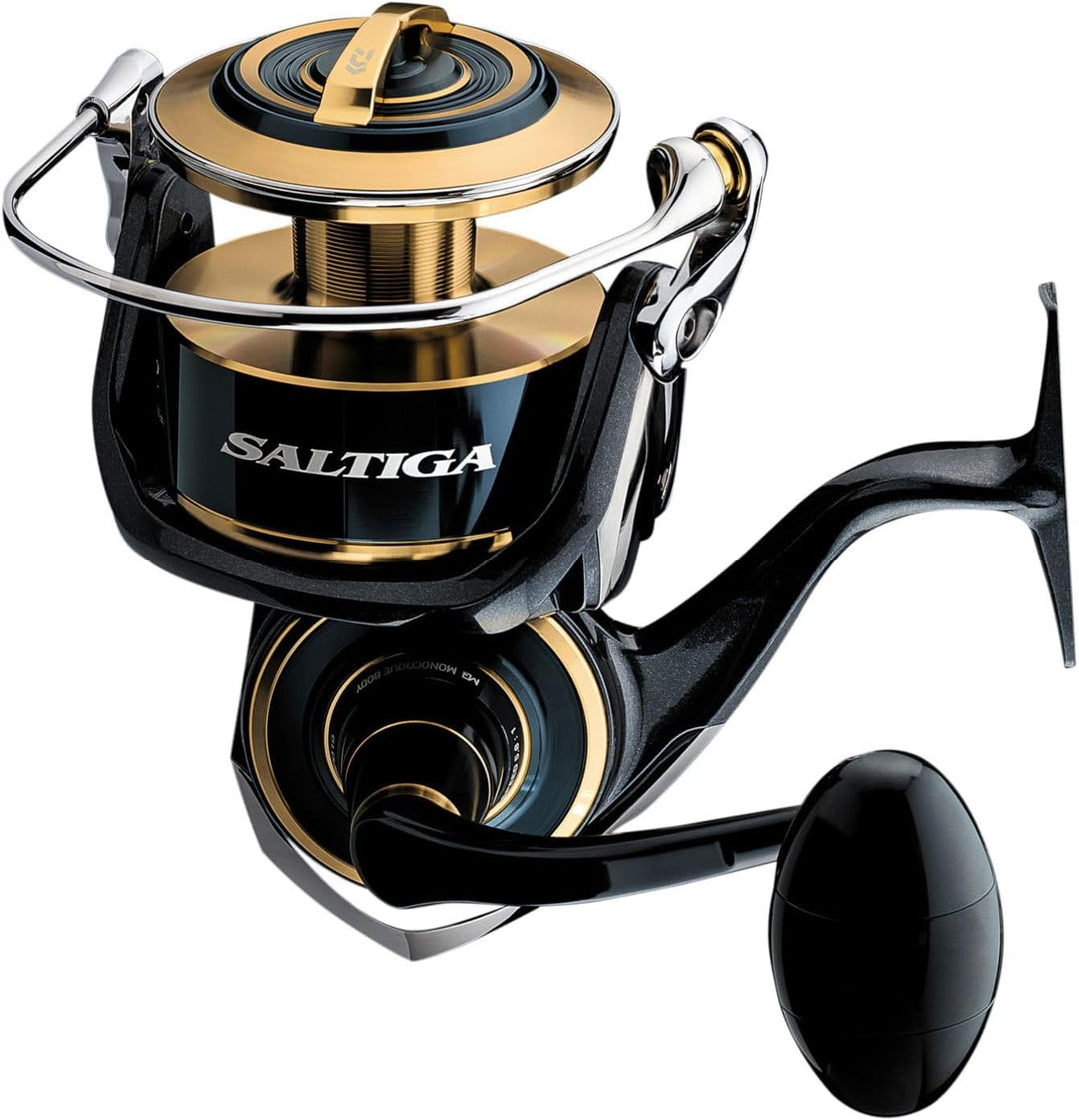 Daiwa 20 Saltiga (G) 14000-P - Spinnrolle Meeresrolle, Angelrolle für das Fischen im Salzwasser, Sta