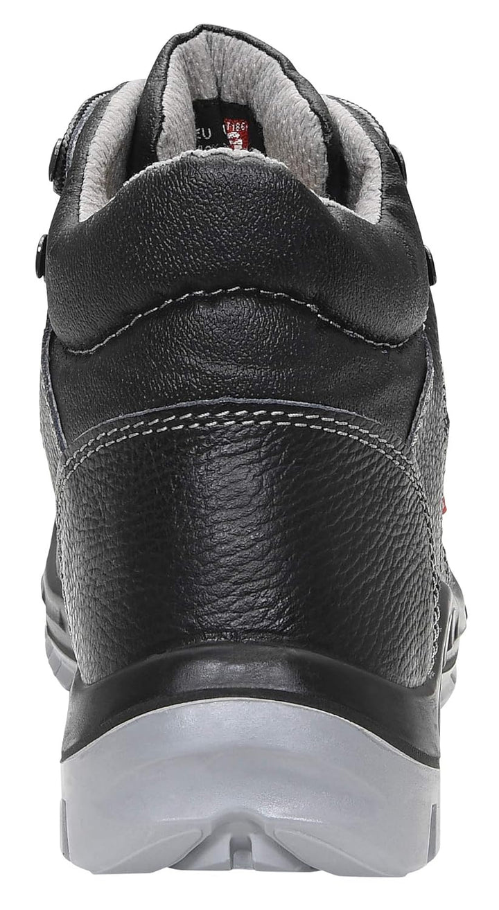JORI Sicherheitsschuhe ACHIM S3, Damen und Herren, Lederschuh, robust, Schwarz, Stahlkappe - Grösse