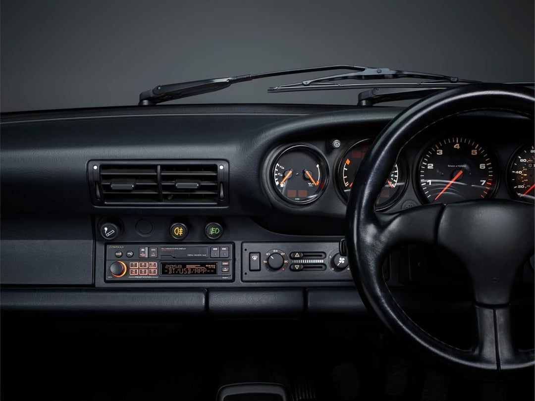 Pioneer SXT-C10PS Autoradio 1-DIN: Retro-Design mit modernster Technik, Bluetooth®, DAB+, USB, AUX,