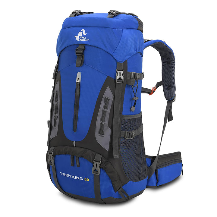 Bseash 60 l wasserdichter leichter Wanderrucksack mit Regenschutz, Outdoor-Sport, Reisen, Tagesrucks