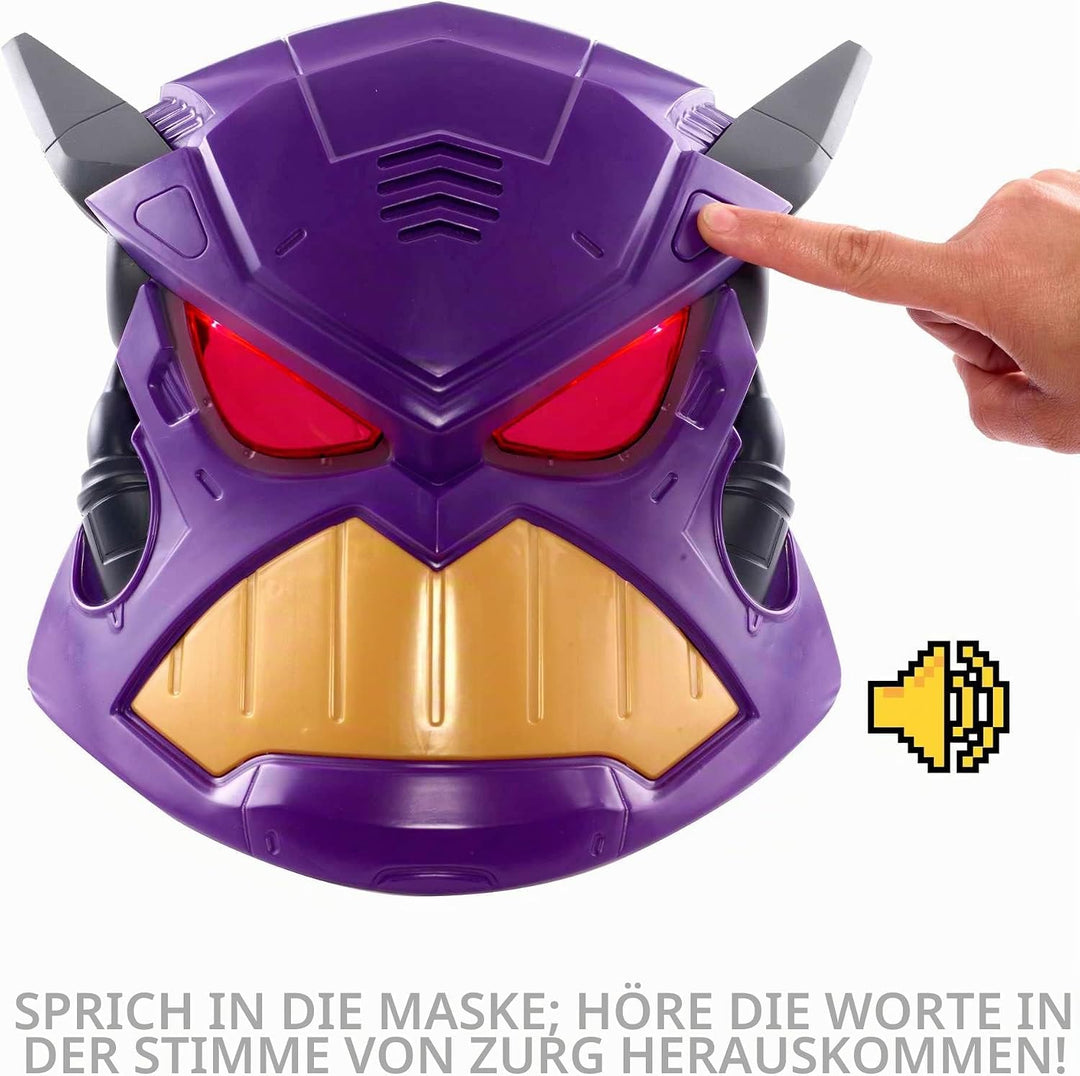 Disney Pixar Lightyear HHJ60 Action Figure Roleplay, Multicolour Zurg Mask, Zurg Mask