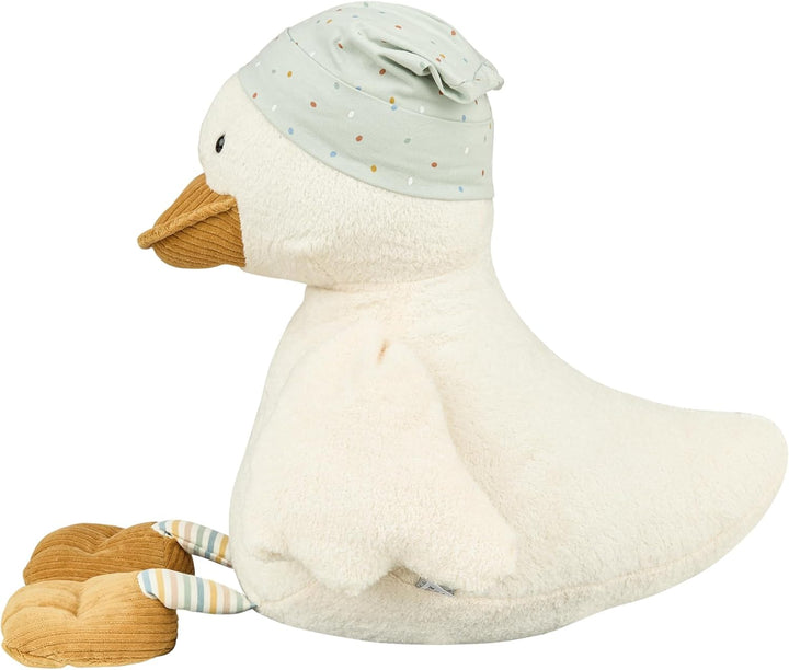 Sterntaler Kuscheltier XL Edda - Plüschtier aus Flausch kombiniert mit Cord &amp; Jersey - Kinder und Ba